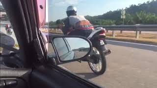 Honda Cup C70 Vs Rxz 135 [upl. by Llenrub36]