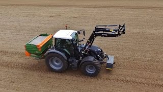 Fendt Vario 722 S4  Black Edition  Amazone ZAM3001  Rüben  Dünger  GoPro  DJI  Cabview [upl. by Cohla]