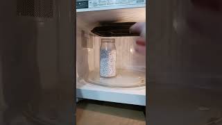 Regenerate Drierite desiccant in microwave [upl. by Gerard]