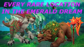 EVERY rare in the emerald dream WOW GUIDE [upl. by Aimar]