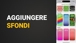 Come aggiungere sfondi su Iphone 14 cambiare sfondo iphone [upl. by Yasdnyl]