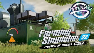 Fs22  Pumps n Hoses  Le Meilleur Rendement BioGaz   Tutoriel [upl. by Pickford]