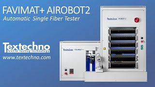 FAVIMAT  AIROBOT2 Automatic SingleFibre Tester [upl. by Fayette]