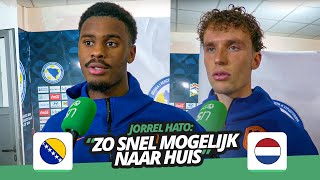 Balende Oranjeinternationals leggen vinger op de zere plek  SN Mixed Zone [upl. by Irneh]