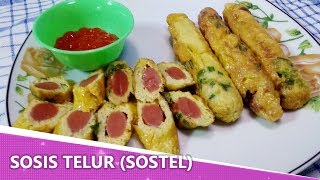 Resep Sosis Telur Sostel [upl. by Ralyt]