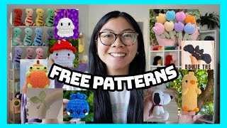 15 FREE Crochet Amigurumi Patterns 🍁 mostly beginner friendly fallhalloween ideas cute plushies ✨ [upl. by Nahsor]