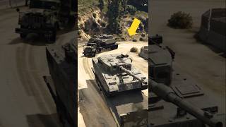 Iranian Tanks convoy entering Israeli territory after Drones attack  Gta⁵ [upl. by Yenrab]