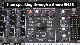 How to use a mixers internal effects processor [upl. by Ansev]