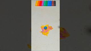 Watch Colors COLLIDE 🎨  Stunning Color Mixing Magic colormixing shortfeed [upl. by Nahsrad]