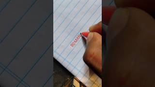 Speed Lettering Tutorial Quick and Easy Steps lettering art handwriting shorts [upl. by Oiramrej]