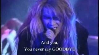 X Japan Tears with Lyrics Full Song Fan [upl. by Eadahc]