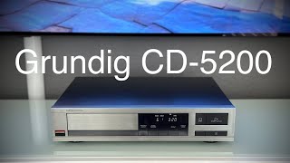 Grundig cd 5200 cd player Test [upl. by Leacock868]