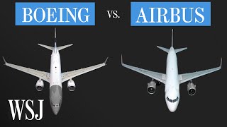 Boeing vs Airbus Why Aviation’s Biggest Rivalry Is in Flux  WSJ [upl. by Nered]