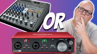 Mixer VS Interface  Which Should YOU Buy [upl. by Bo]