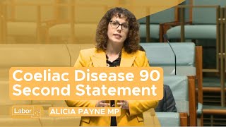 18 March 2024  Coeliac Disease  90 Second Statement [upl. by Vizzone559]