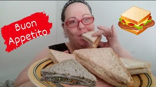 MUKBANG TRAMEZZINI CON TONNO CARCIOFINI PROSCIUTTO PREZZI ASSURDI [upl. by Joon]