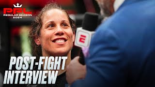 Liz Carmouche SmartCage Interview  2024 PFL Regular Season [upl. by Acinoed]