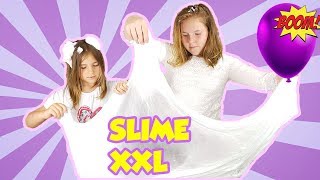 SLIME GEANT XXL DANS UN BALLON  DIY CHALLENGE en français [upl. by Oiliduab]