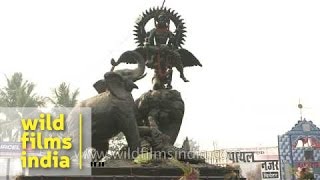 The sculpture of Gajanand Moksh in Sonepur Bihar [upl. by Warrin883]