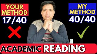 Academic IELTS Reading 4040 Correct Answers By Asad Yaqub [upl. by Oretos20]