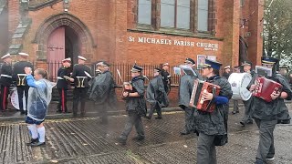 Sunday Church Parade in Belfast [upl. by Ahsenra]