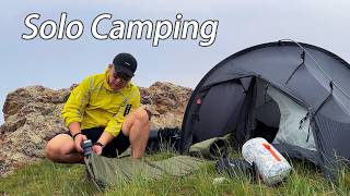 Camping Alone in the Alpine Grassland｜NORTENT｜OUTASK｜camping relaxing [upl. by Eatnahs]