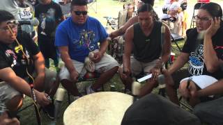 Black Bear  Rocky Boy 2015 3 Round Dance [upl. by Millwater803]