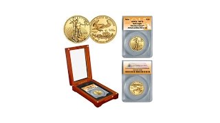 2015 ANACS MS70 FDOI LE of 76 10 Gold Eagle Coin [upl. by Cozza]