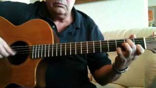 JJ Goldman quotJe te donnequot guitar cover [upl. by Nisa236]