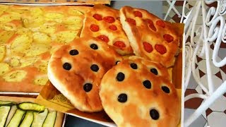 Ricetta Pizza Genovese e Focaccia  Video Tutorial Come Cucinare [upl. by Alpers]