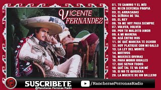 VICENTE FERNÃNDEZ MIX ðŸ”Š 20 Corridos Y Rancheras Perronas [upl. by Braunstein787]