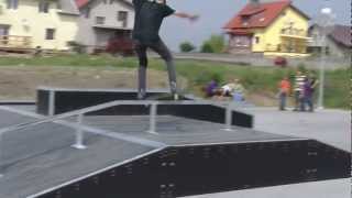 Pelplin  Skatepark w Rożentalu  TVPELPLIN [upl. by Melcher]