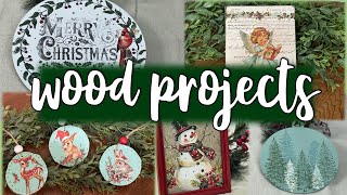 DIY wood projects with IOD 2024 Christmas Release [upl. by Housen]