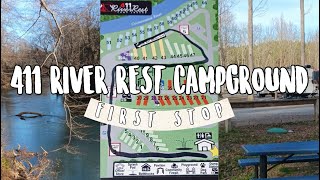 411 River Rest Campground  Tour amp Review [upl. by Aryc]