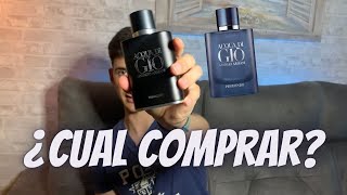 Aqua de Gio PROFUMO vs PROFONDO [upl. by Claire]