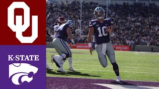 5 Oklahoma vs Kansas State Highlights  NCAAF Week 9  College Football Highlights [upl. by Ame]