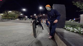 Nashville Halloween Skate Session [upl. by Schwenk]