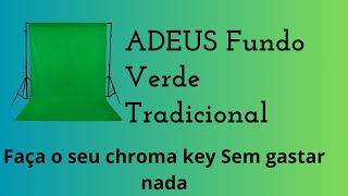 Adicionar Chroma Key sem Fundo Verde no OBS Studio [upl. by Haduj]