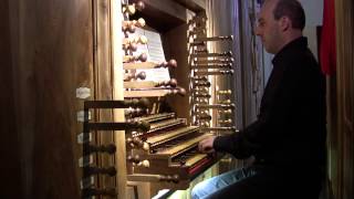 Couperin  Chaconne en sol mineur Basilica di San Domenico Dom Bedos organ Rieti [upl. by Mccurdy]