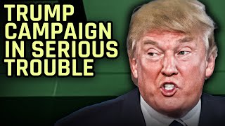 Trumps Campaign Is In SERIOUS Financial Trouble As Election Nears [upl. by Enitsua]