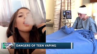 Examining the dangers of vaping as outlined by a recovering teen addict [upl. by Kazimir]