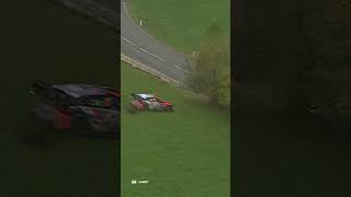 Neuville Spins Out of the Lead wrc [upl. by Van]