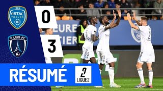 Troyes 03 Paris FC  Ligue 2  Résumé du Match [upl. by Adil]