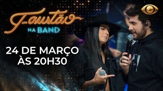 AO VIVO FAUSTÃO NA BAND  GUSTAVO MIOTO E ANA CASTELA  24032023 [upl. by Eirrab]