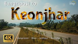 Kolkata to Sambalpur  EP2  Bangriposi to Keonjhar  Bamanghati Bisoi Jashipur  4K Drive [upl. by Sansone177]