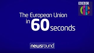 What is the EU  Newsround  CBBC [upl. by Nuhsar759]