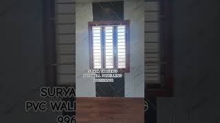 Bedroom wall panelling PVC flutter panel 333 sgh homeinteriordesignersinchennaiwithprice [upl. by Aniaj]