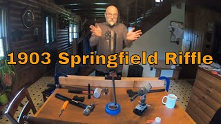 1903 Springfield Rifle History of this Rifle  How too [upl. by Amerak788]