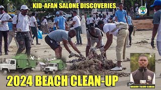 Sierra Leoneans Engaged In 2024 Beach Cleaning To Attract TouristsKIDAFAN Salone Discoveries [upl. by Odilo]