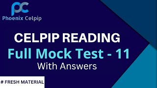 Complete Celpip Full Reading Mock Test  11 With Answers  Celpip Exam [upl. by Akeryt]